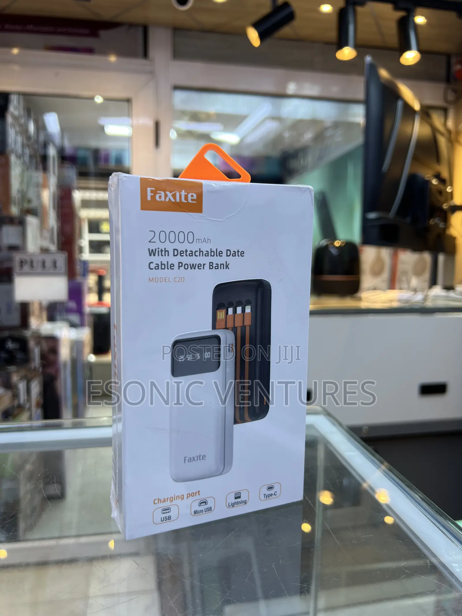 Faxlte Power Bank 20000mAh