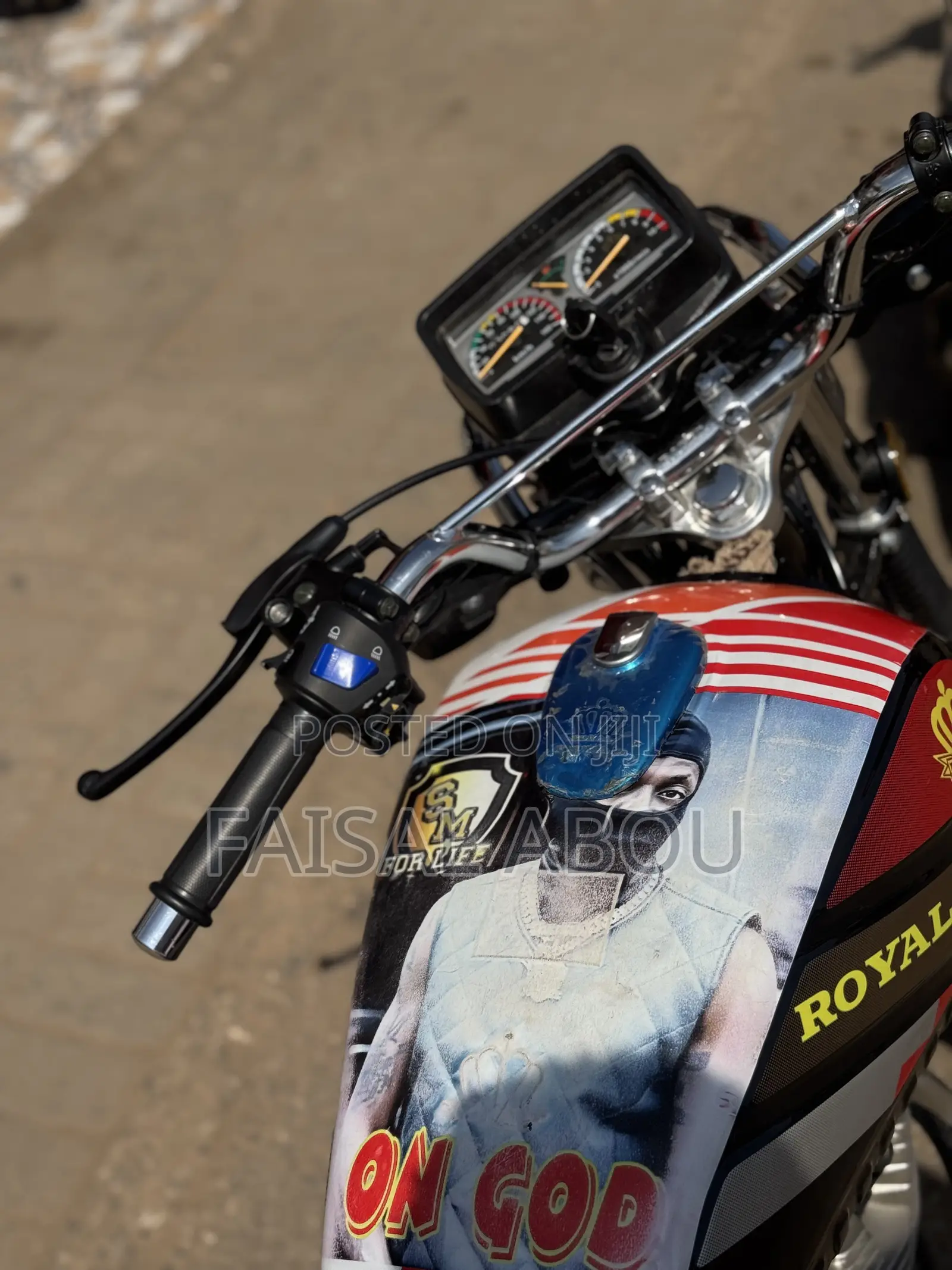 New Royal RY125 2026 Black