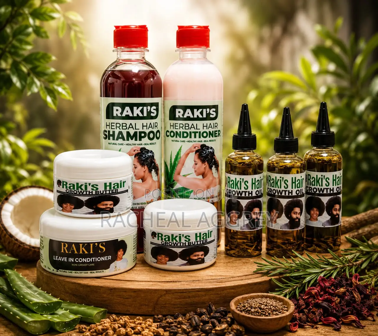Raki's Hair Growth Products