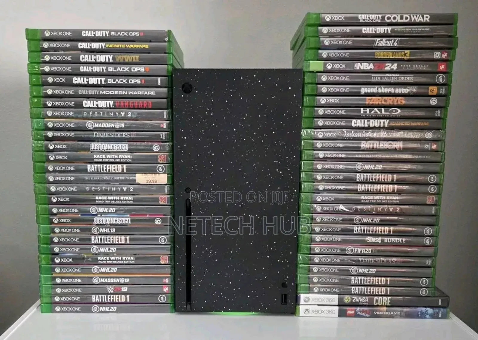 Xbox Series X With Cd Games