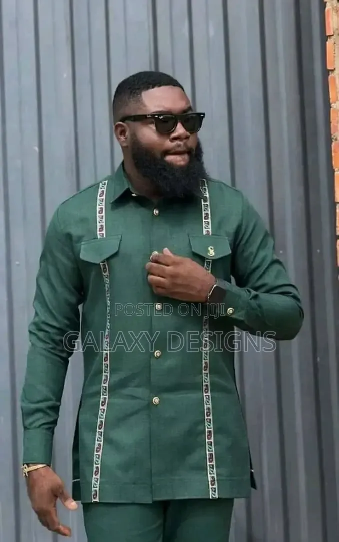 Green Kaftan Men