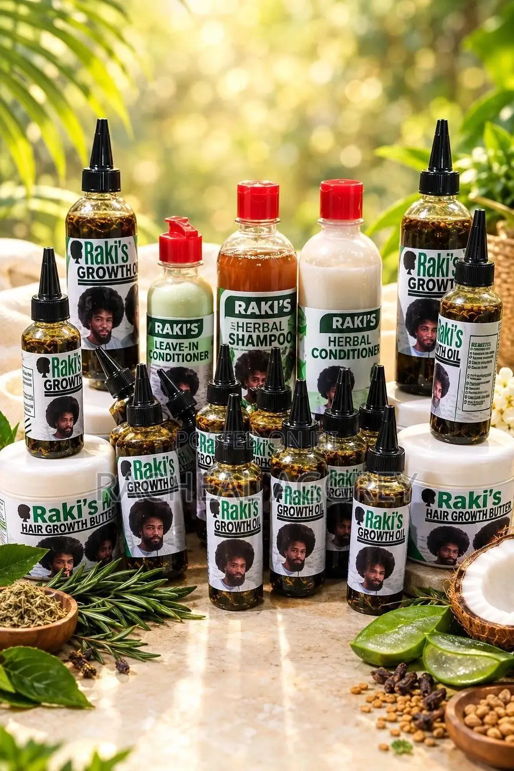 Raki's Hair Growth Products