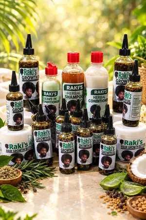 Raki's Hair Growth Products