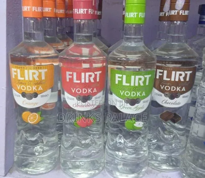 Flirt Flavoured Vodka 1L
