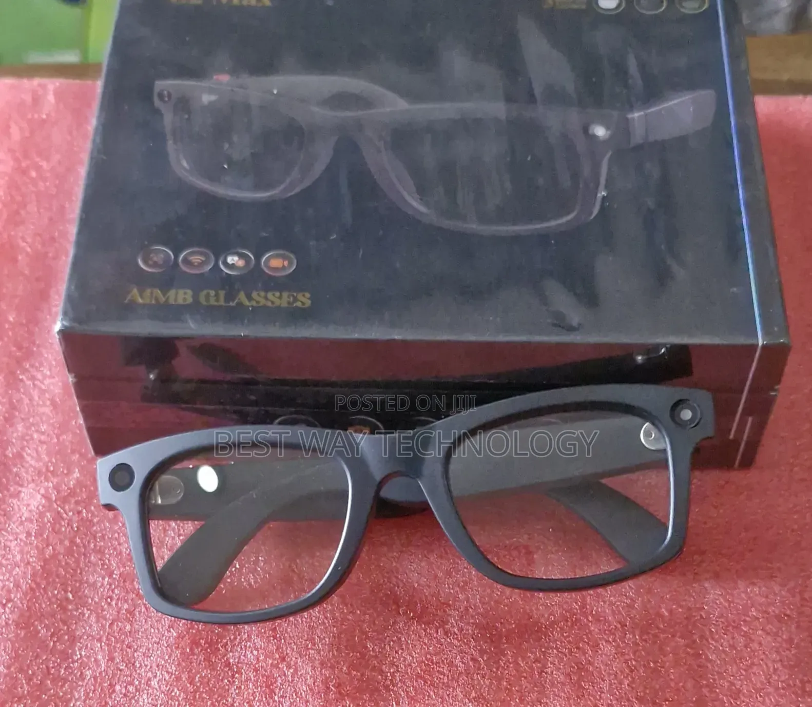 Wireless Hidden Eye Glass Ai Spy