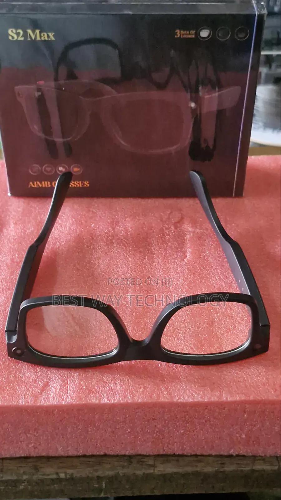 Wireless Hidden Eye Glass Ai Spy