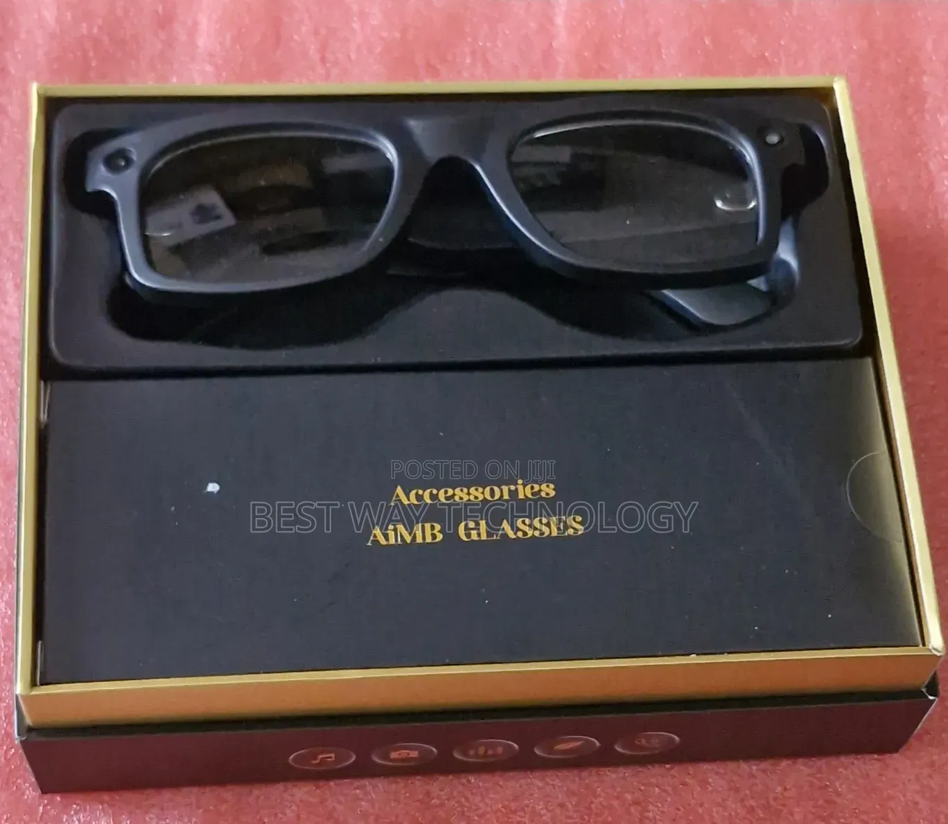 Wireless Hidden Eye Glass Ai Spy