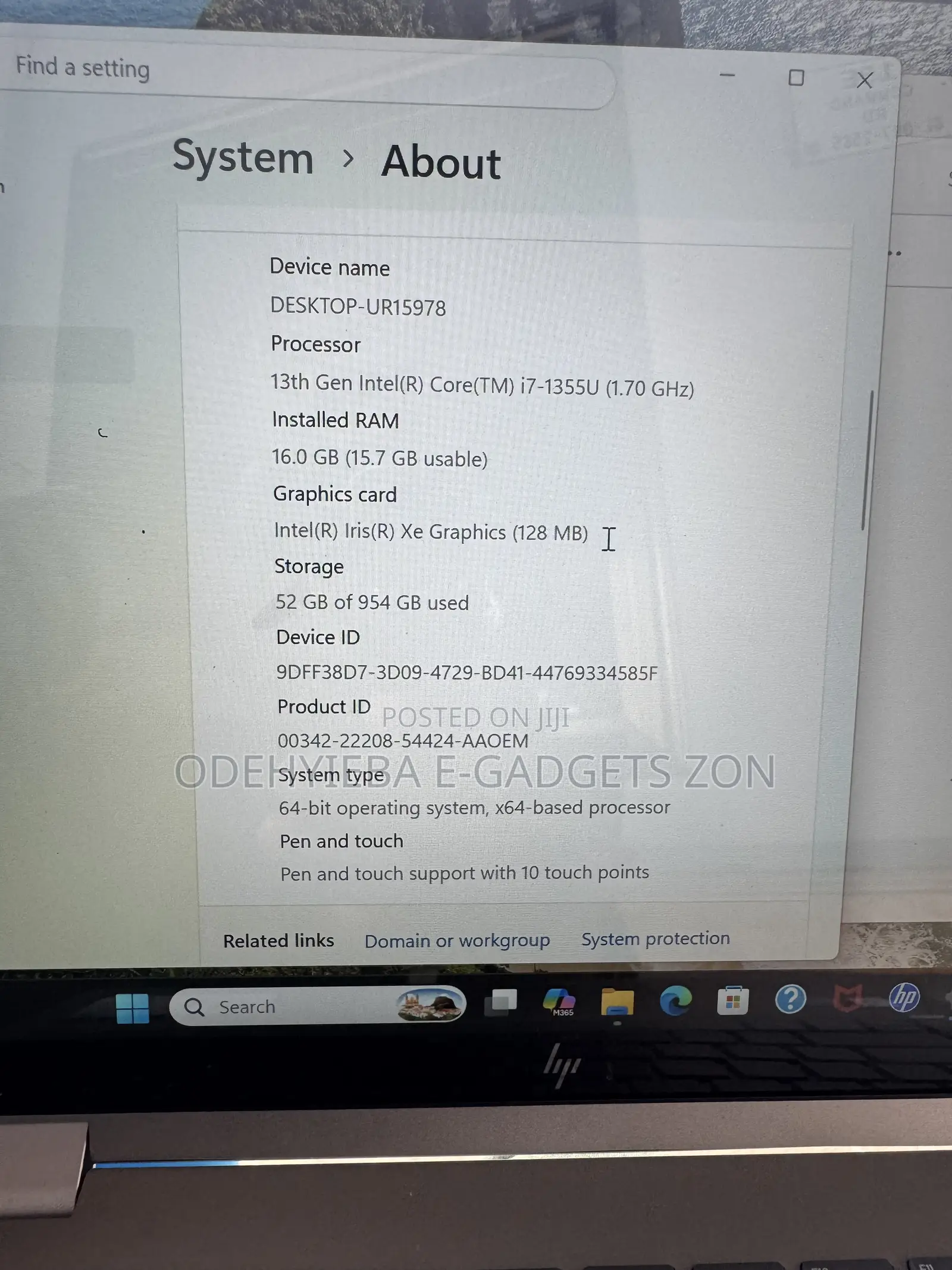 Laptop HP Envy x360 16GB Intel Core i7 SSD 1T
