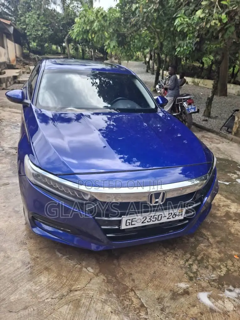 Honda Accord Sport (2.0L 4cyl Turbo 6M) 2019 Blue