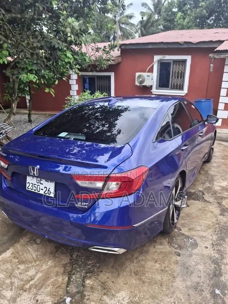 Honda Accord Sport (2.0L 4cyl Turbo 6M) 2019 Blue