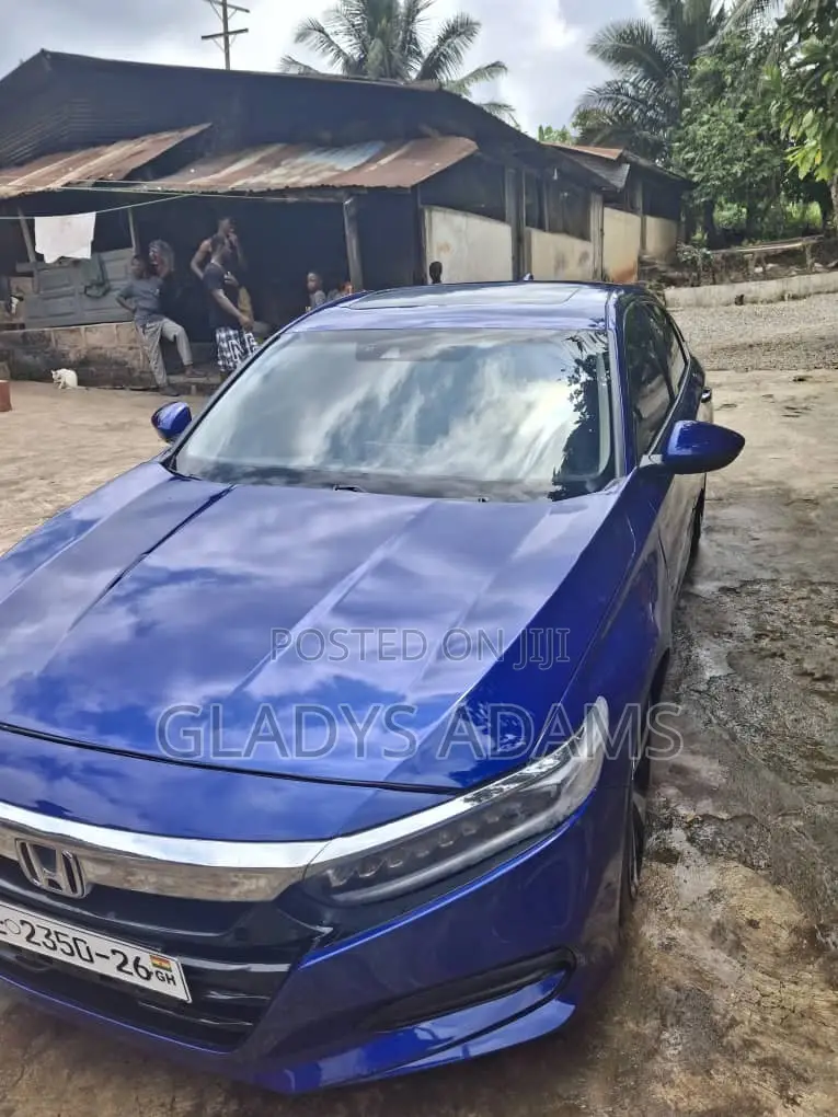Honda Accord Sport (2.0L 4cyl Turbo 6M) 2019 Blue