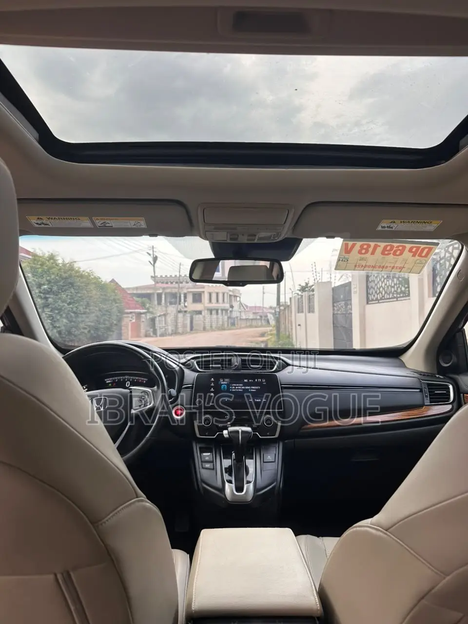 Honda CR-V EX-L 4dr SUV AWD (1.5L 4cyl CVT) 2017 Red