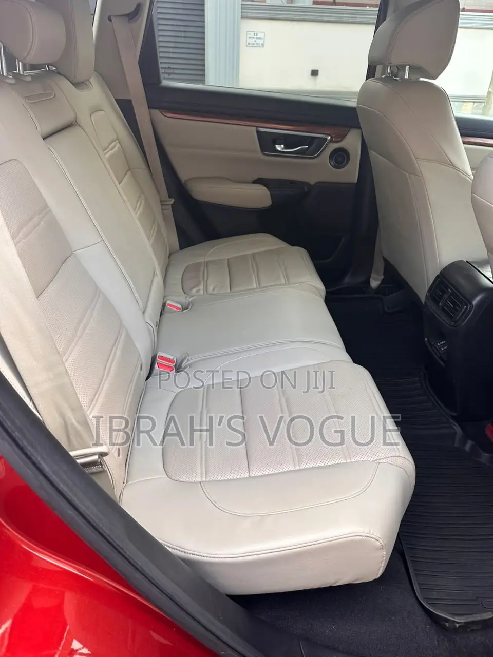 Honda CR-V EX-L 4dr SUV AWD (1.5L 4cyl CVT) 2017 Red