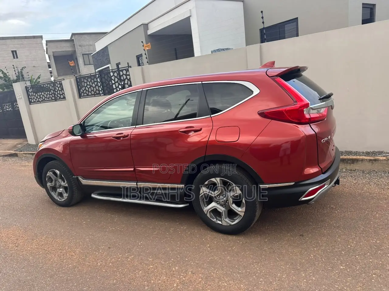 Honda CR-V EX-L 4dr SUV AWD (1.5L 4cyl CVT) 2017 Red