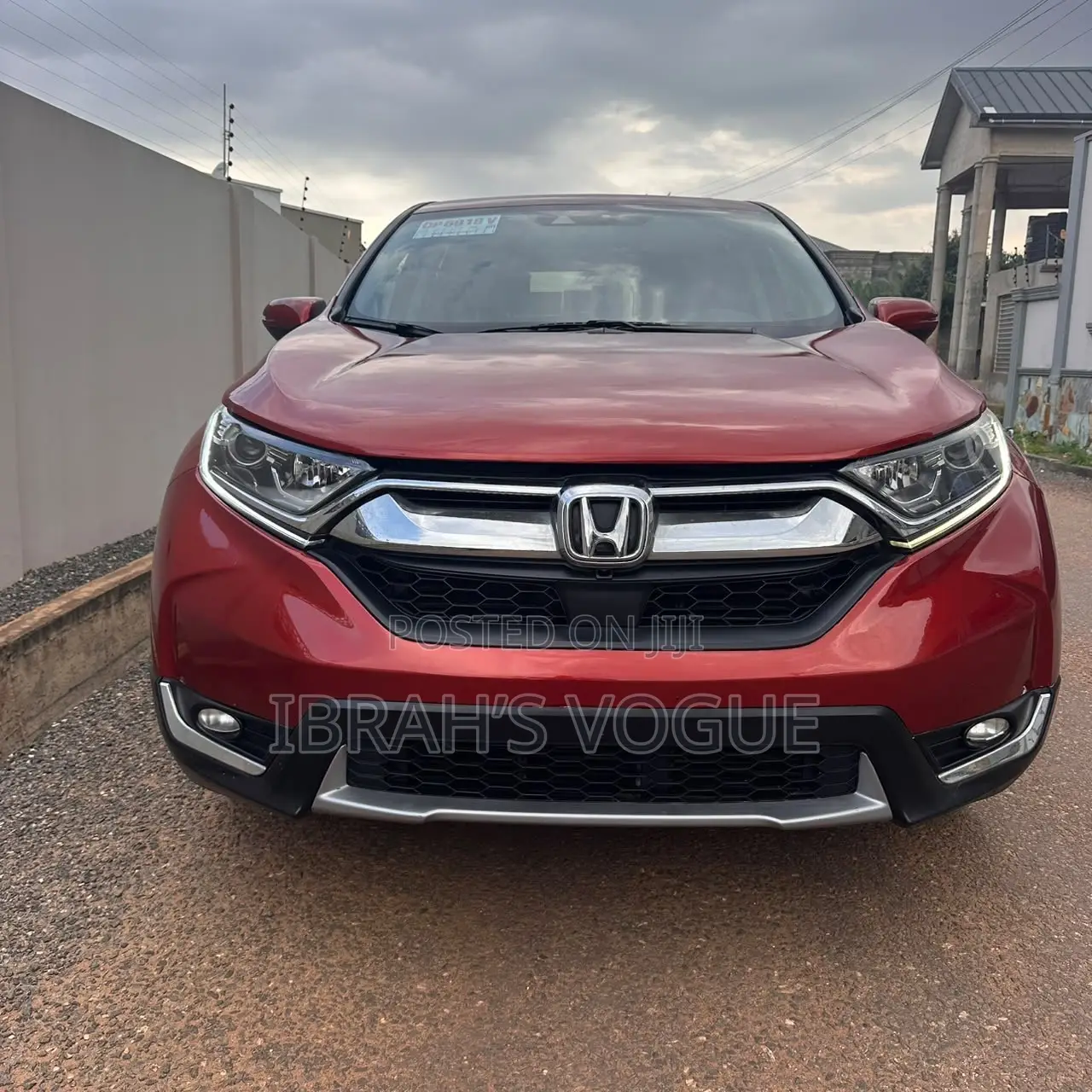 Honda CR-V EX-L 4dr SUV AWD (1.5L 4cyl CVT) 2017 Red