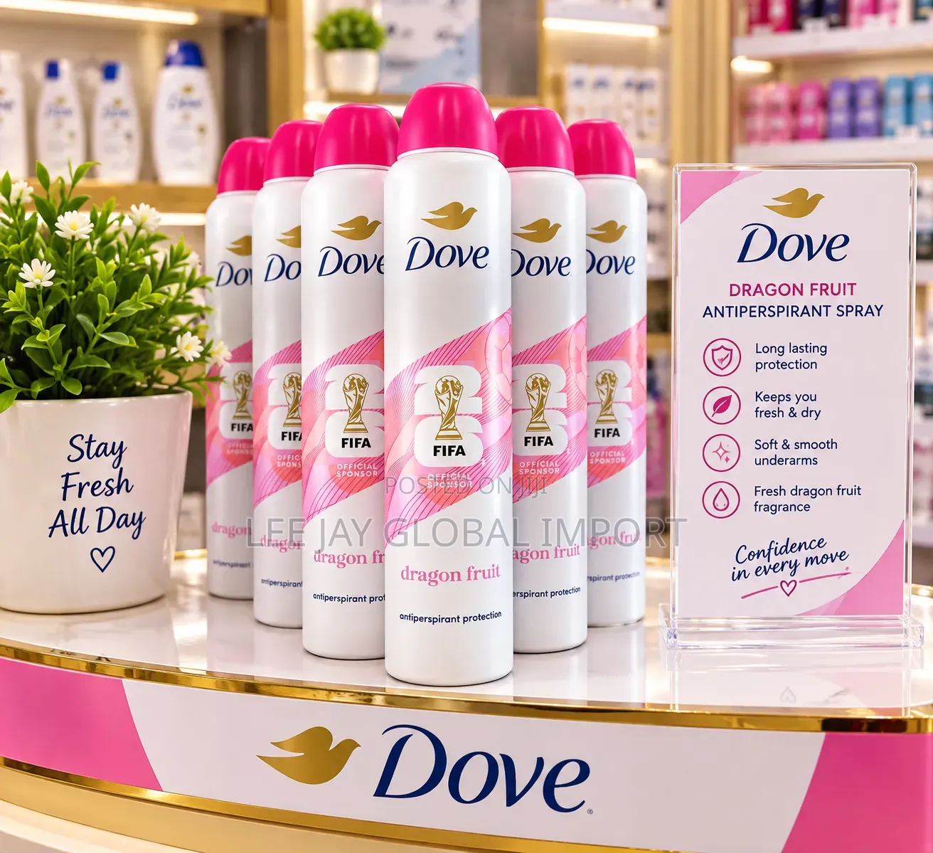 Dove Dragon Fruit Antiperspirant Spray