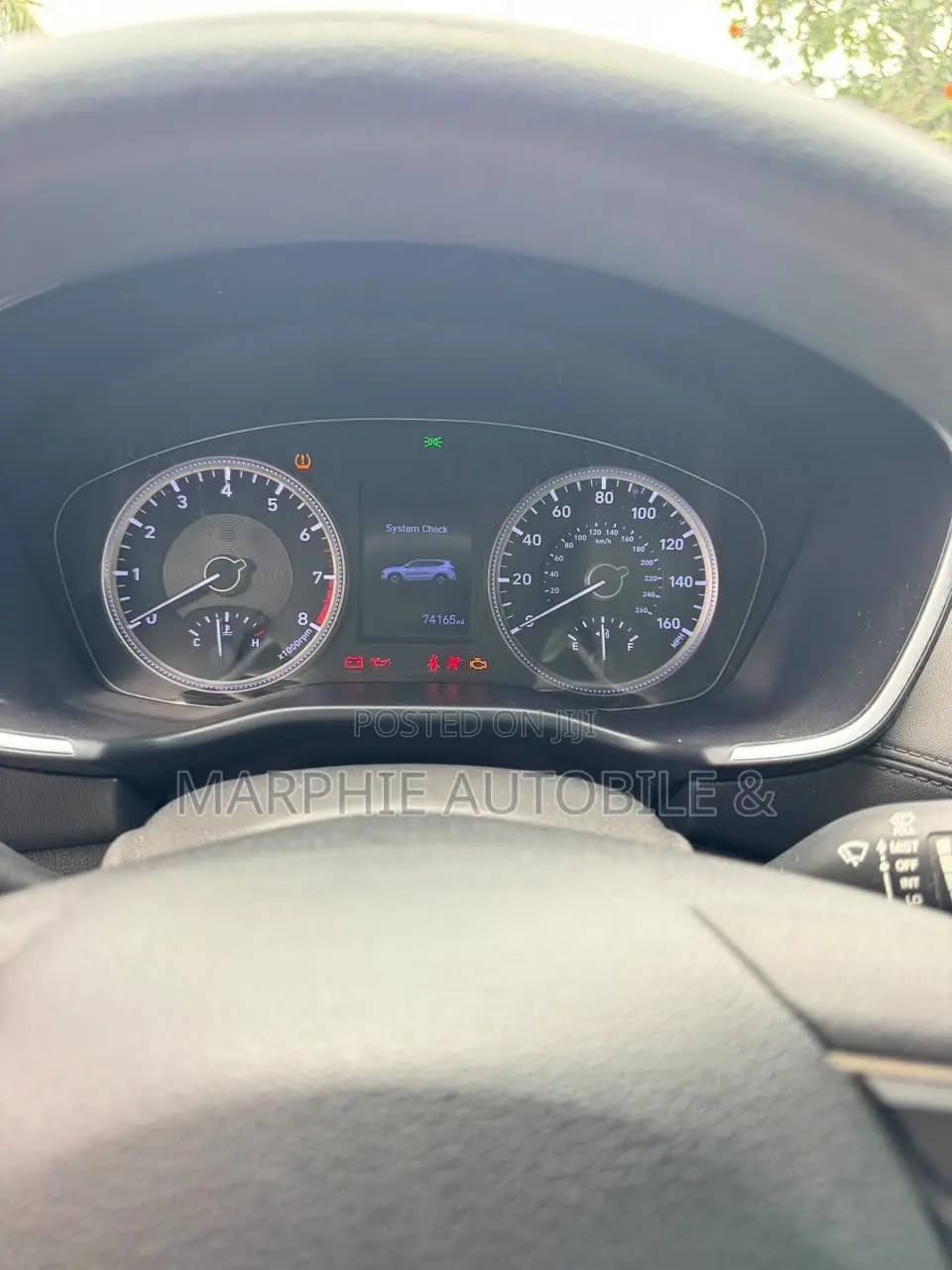 Hyundai Santa Fe SE 2.4 AWD 2019 Red