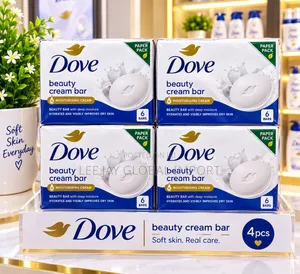 Original Uk Dove Beauty Bar Soap (6bars)