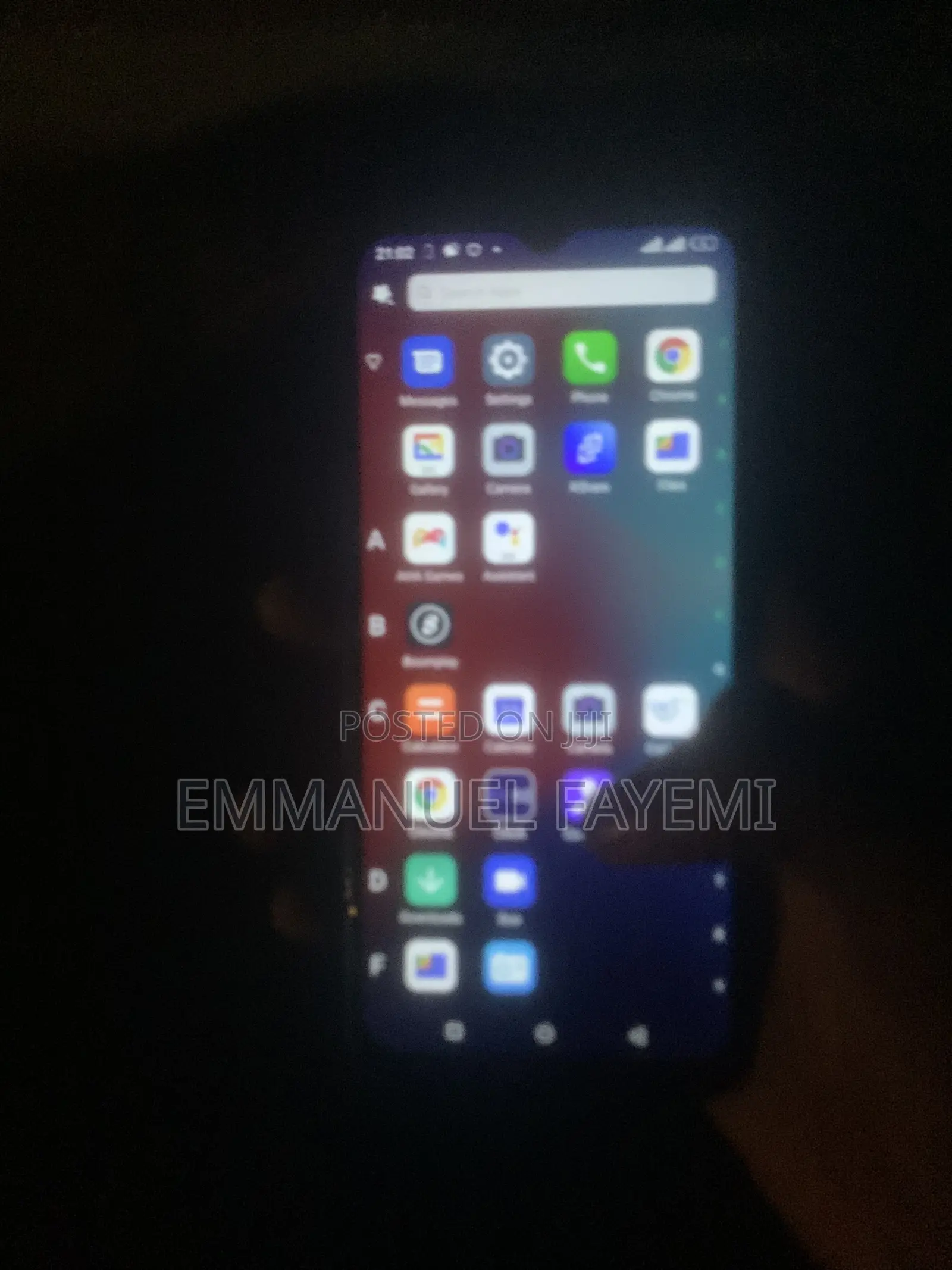 Itel P36 32 GB Blue