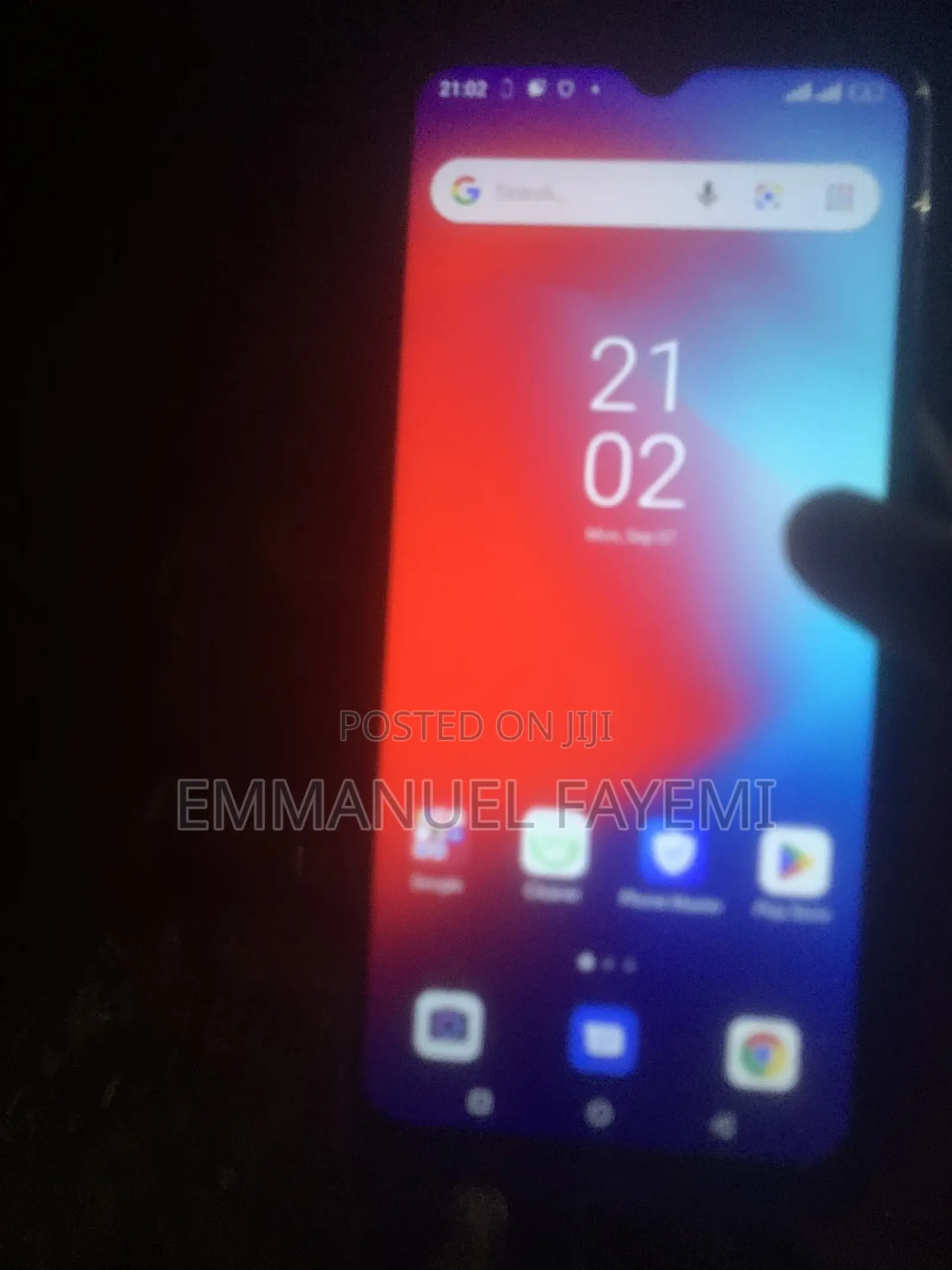Itel P36 32 GB Blue