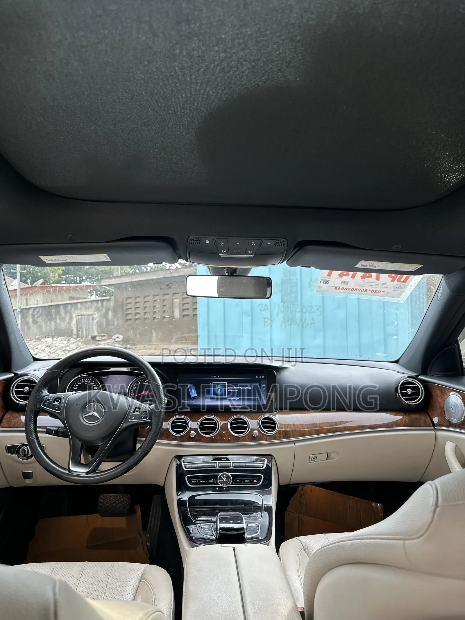 Mercedes-Benz E300 2019 White