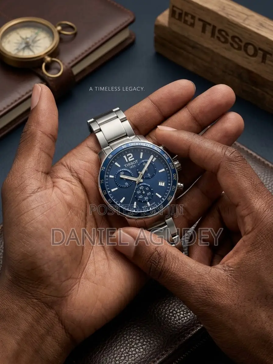 Original Tissot 1853 Quickster Chronograph Watch (Ref: T095417A)