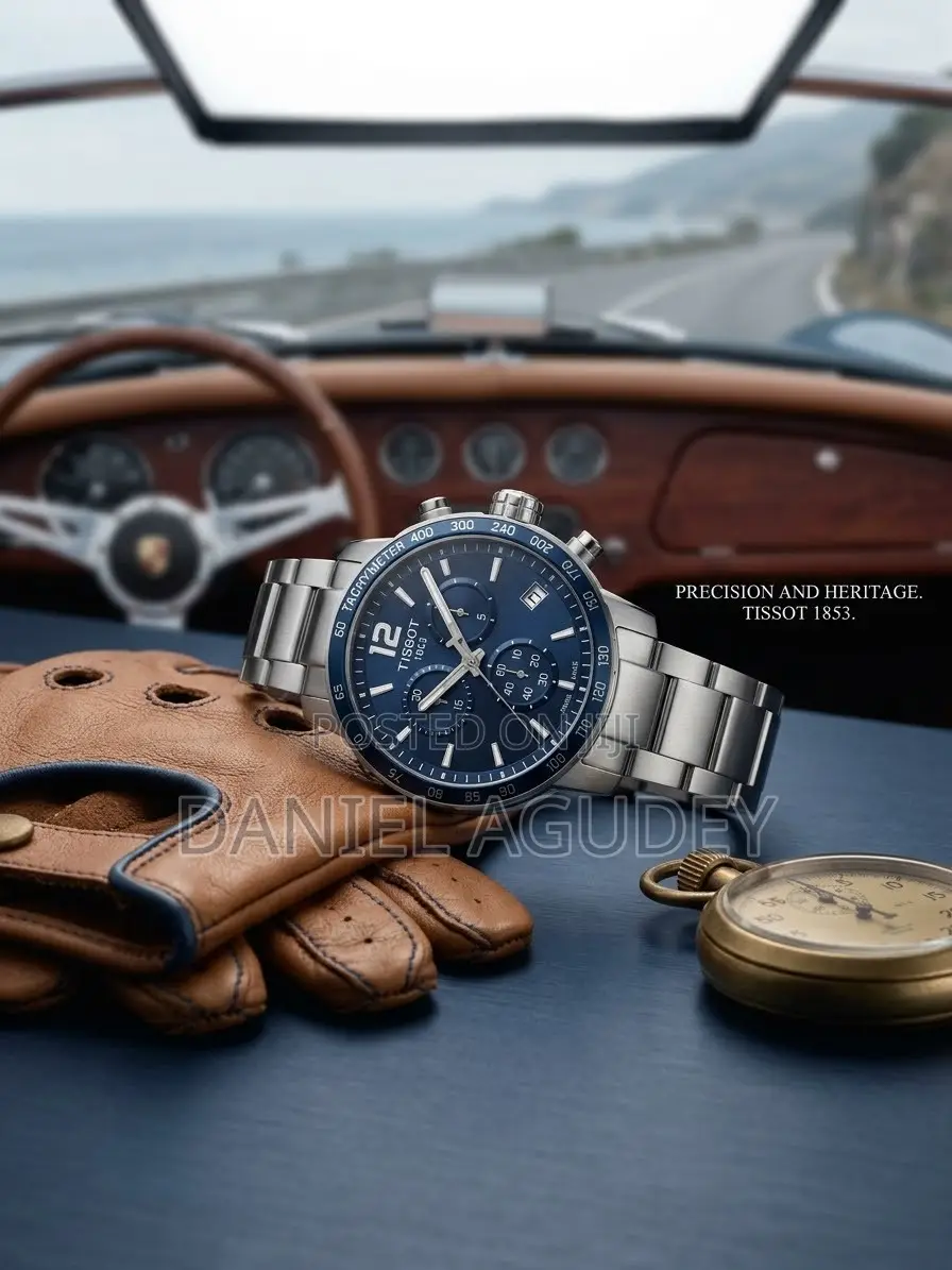 Original Tissot 1853 Quickster Chronograph Watch (Ref: T095417A)