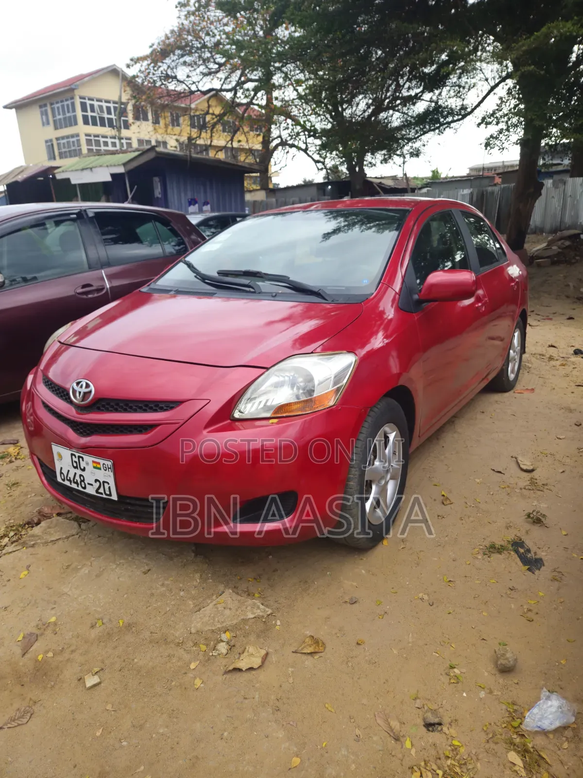 Toyota Yaris 2010 Red