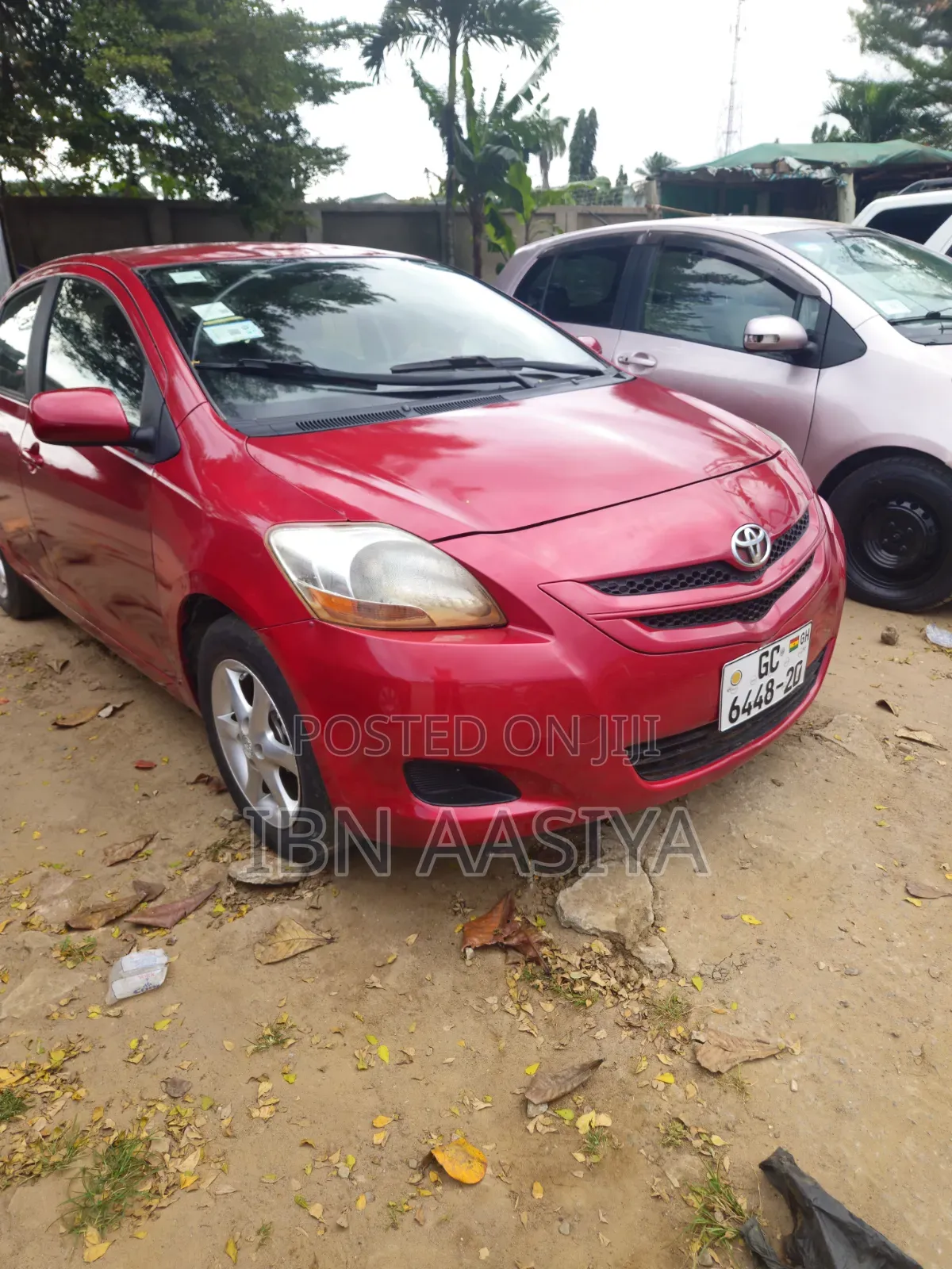 Toyota Yaris 2010 Red