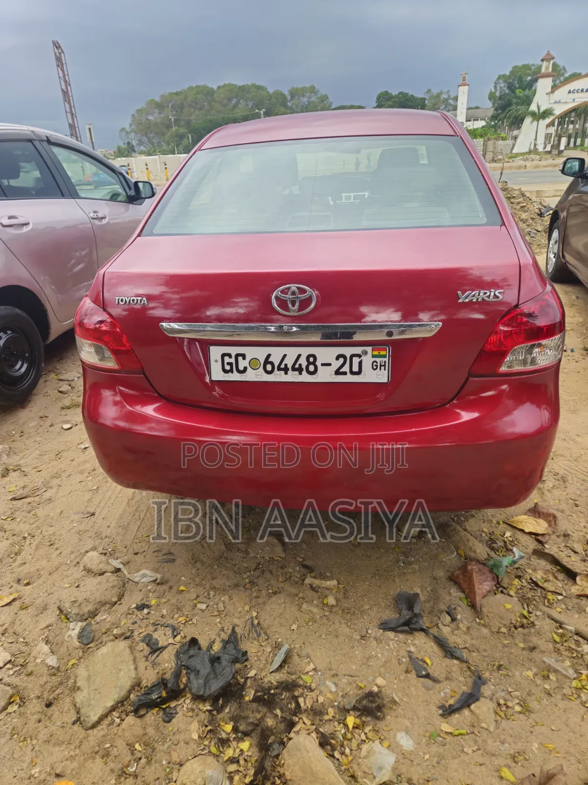Toyota Yaris 2010 Red
