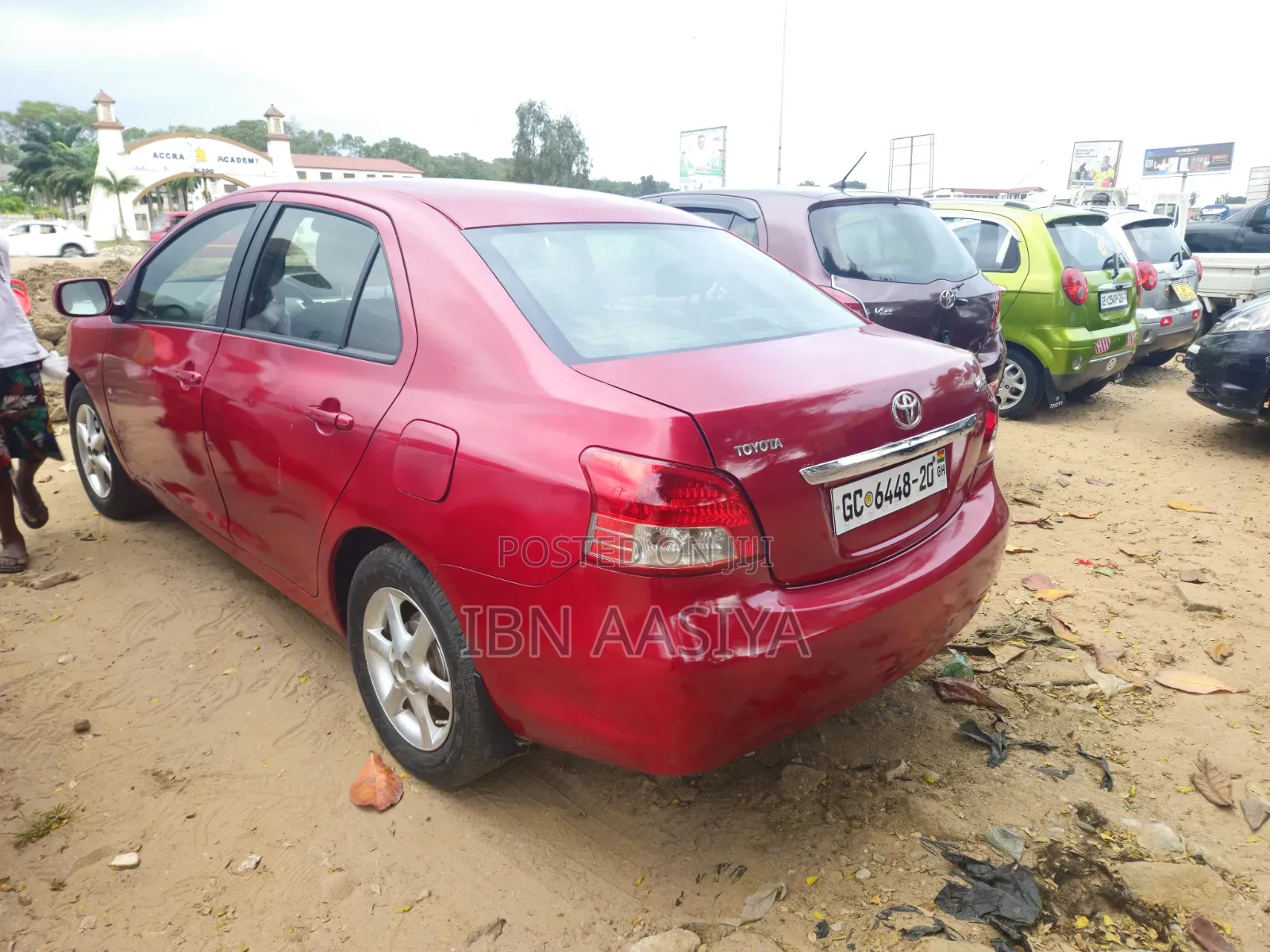 Toyota Yaris 2010 Red