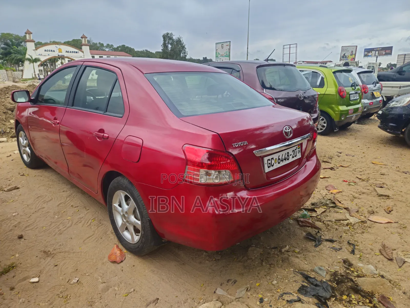 Toyota Yaris 2010 Red