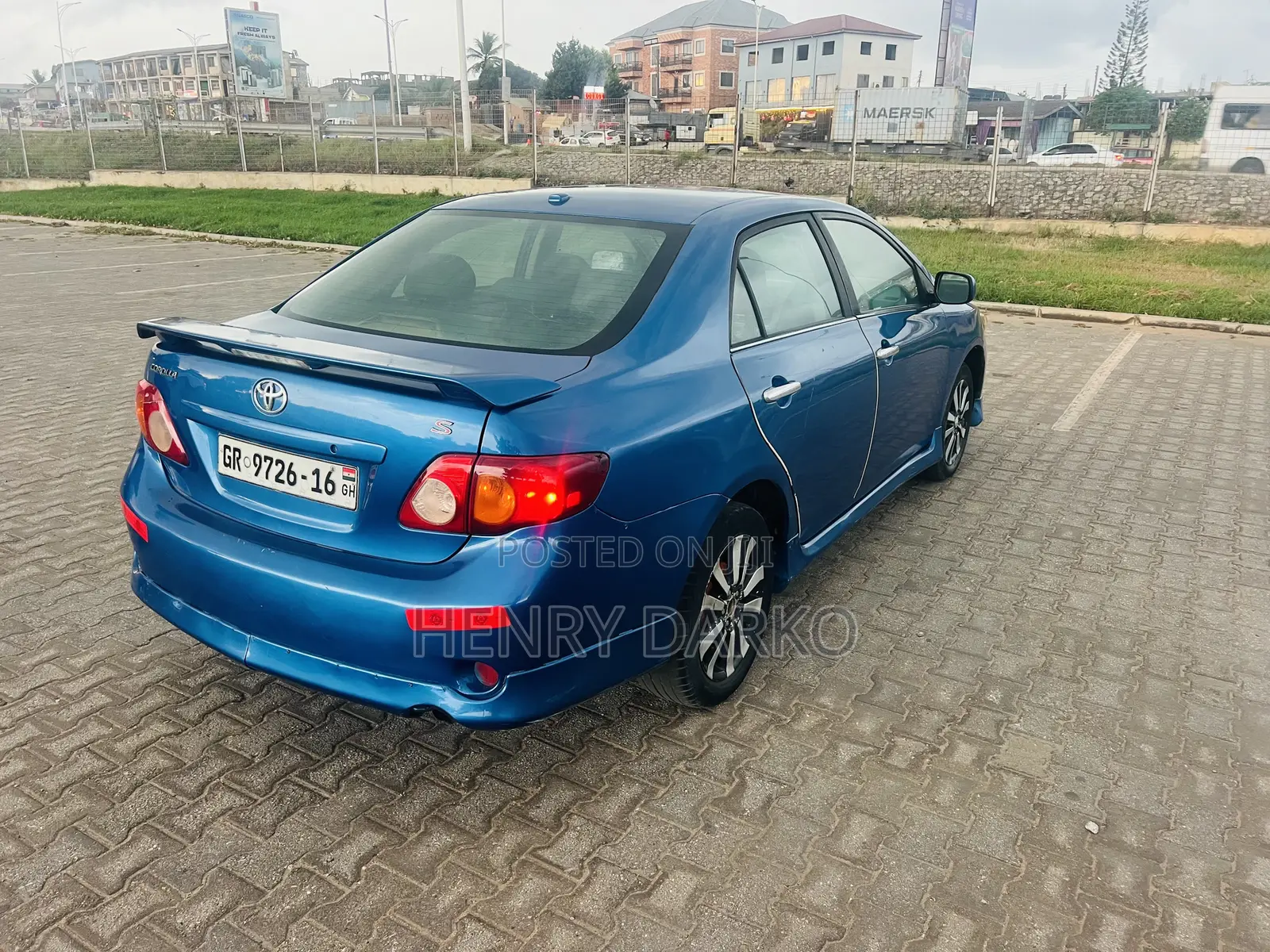 Toyota Corolla 2010 Blue