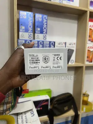 New Tecno Camon 50 Pro 256 GB Black