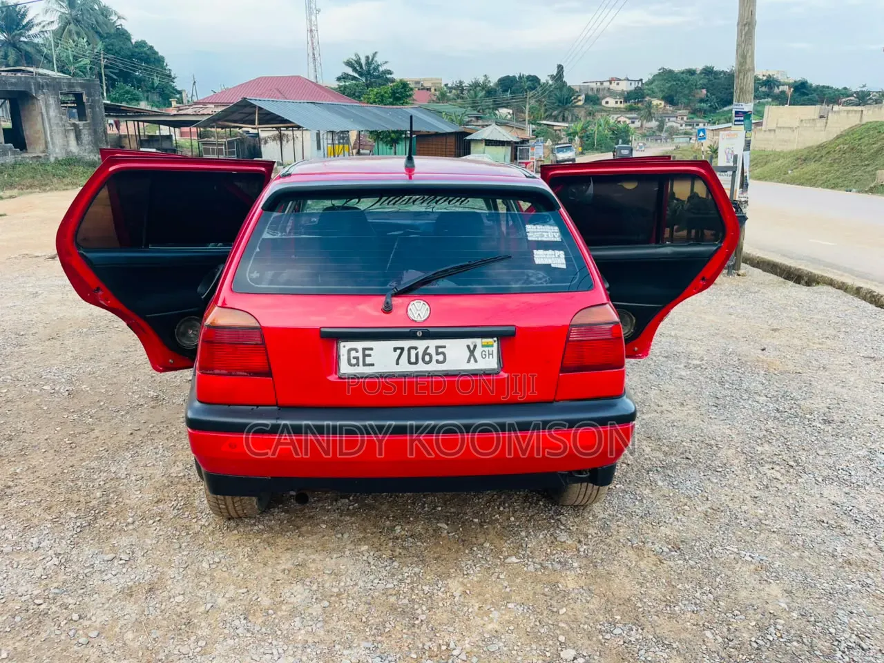 Volkswagen Golf 1997 Red
