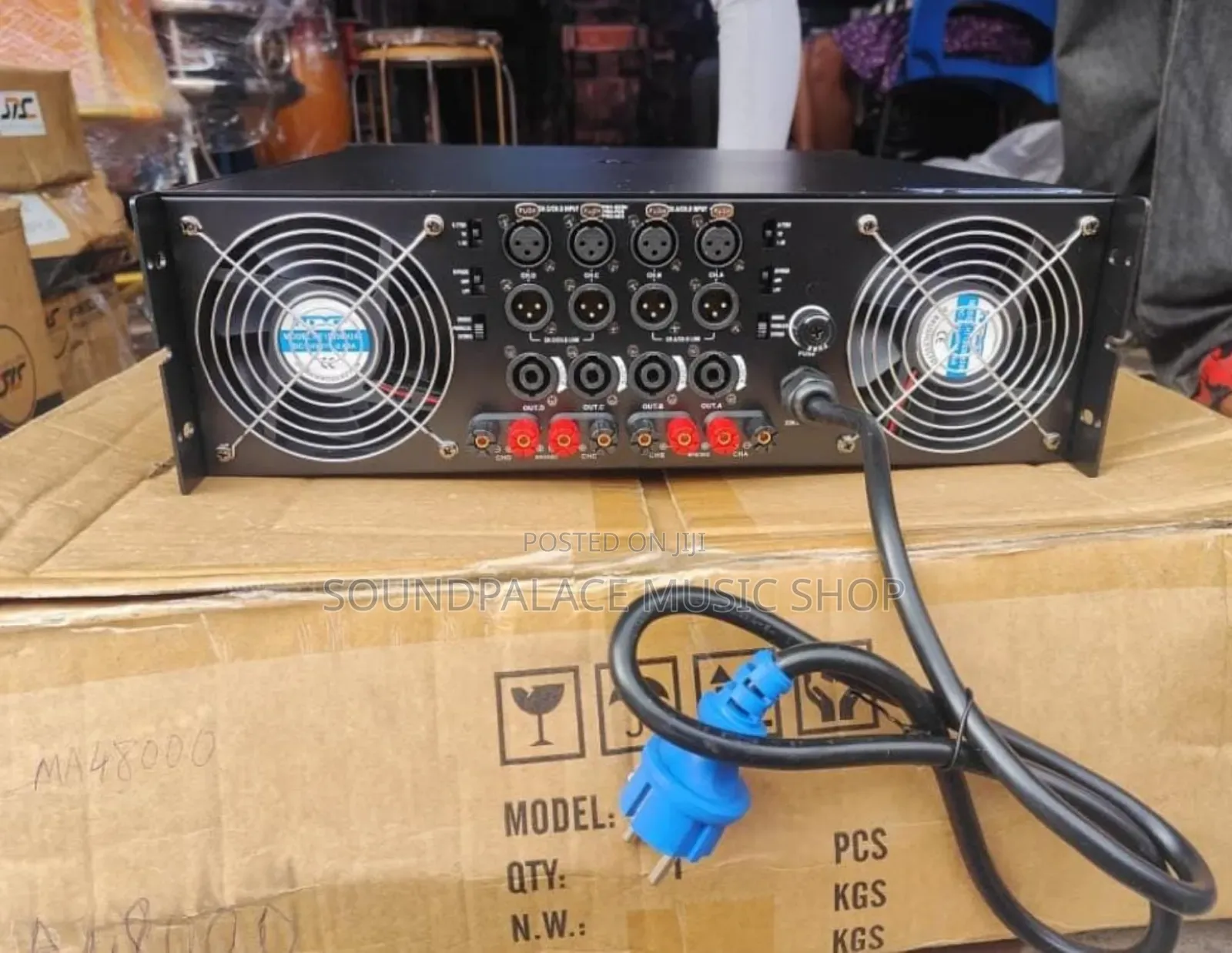 Yamaha MA48000 Professional 4-Channel Power Amplifier