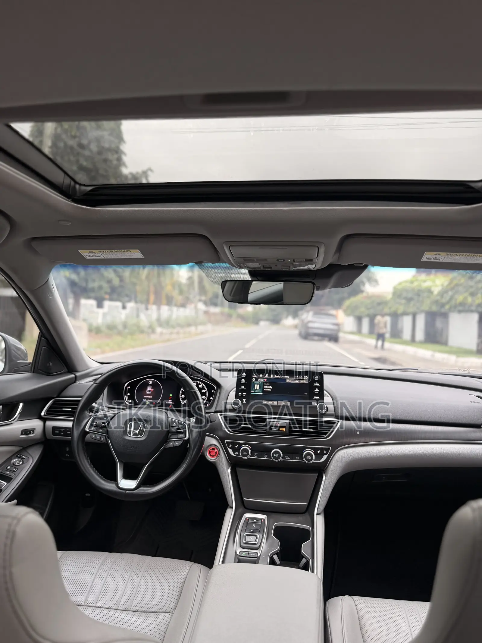 Honda Accord 2019 Gray