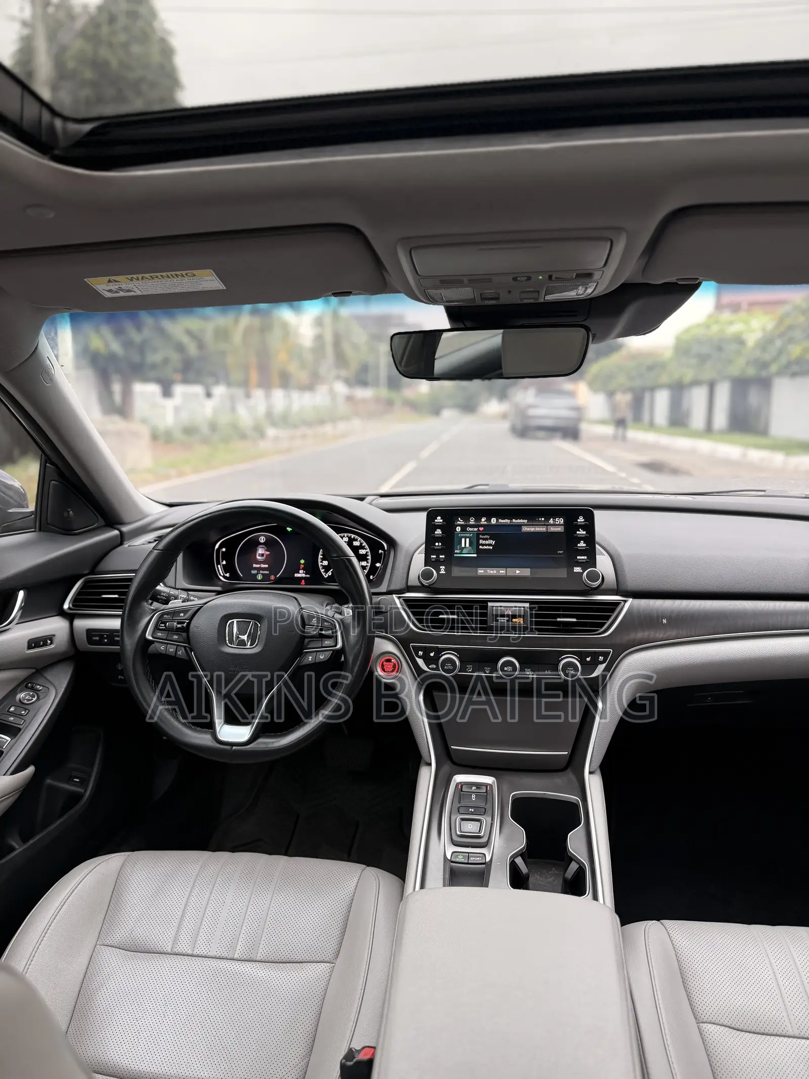 Honda Accord 2019 Gray