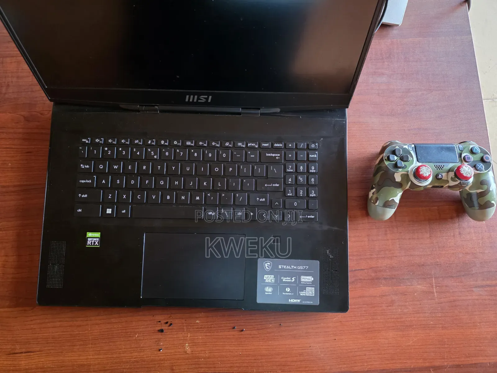 Laptop MSI Stealth GS77 16GB Intel Core i9 SSD 512GB