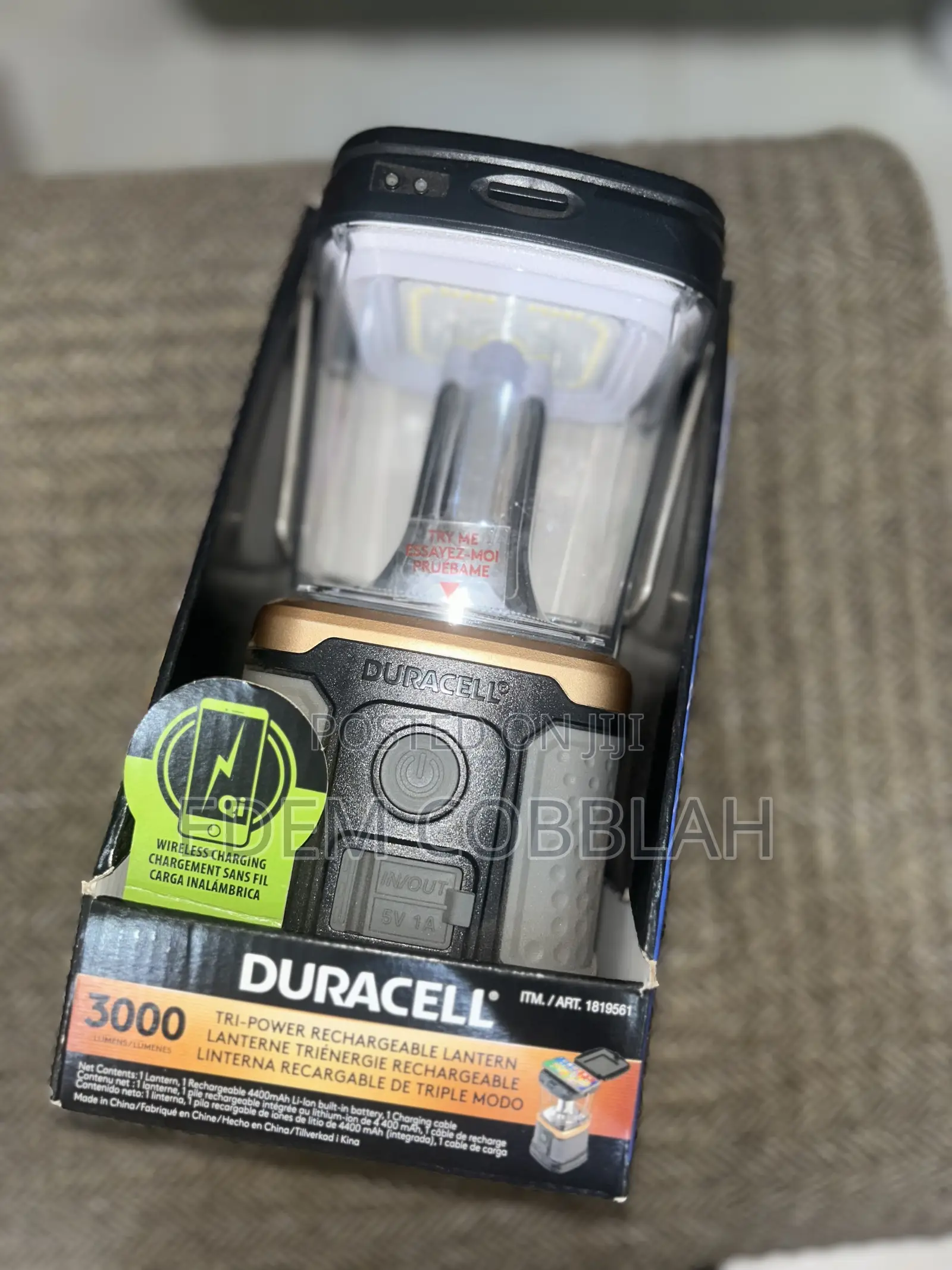 Duracell Chargeable and Solar Lighting Lamp