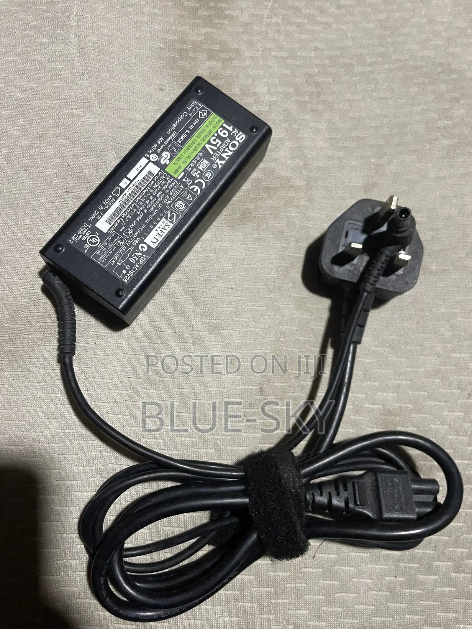 Sony 19.5v Laptop Charger for Sale