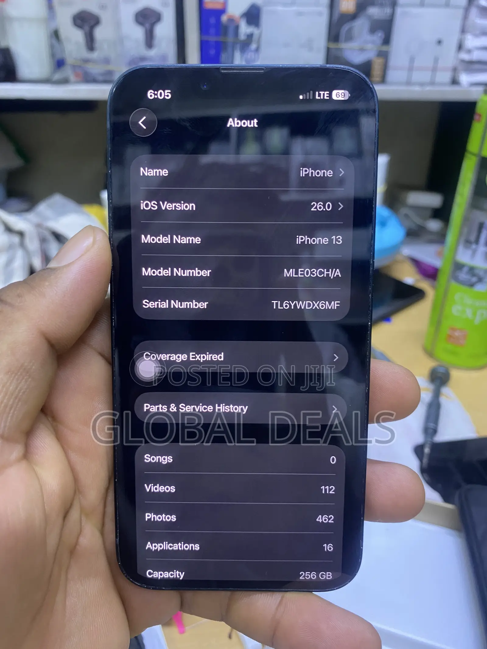 New Apple iPhone 13 256 GB Black