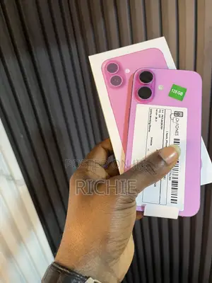 New Apple iPhone 16 128 GB Pink