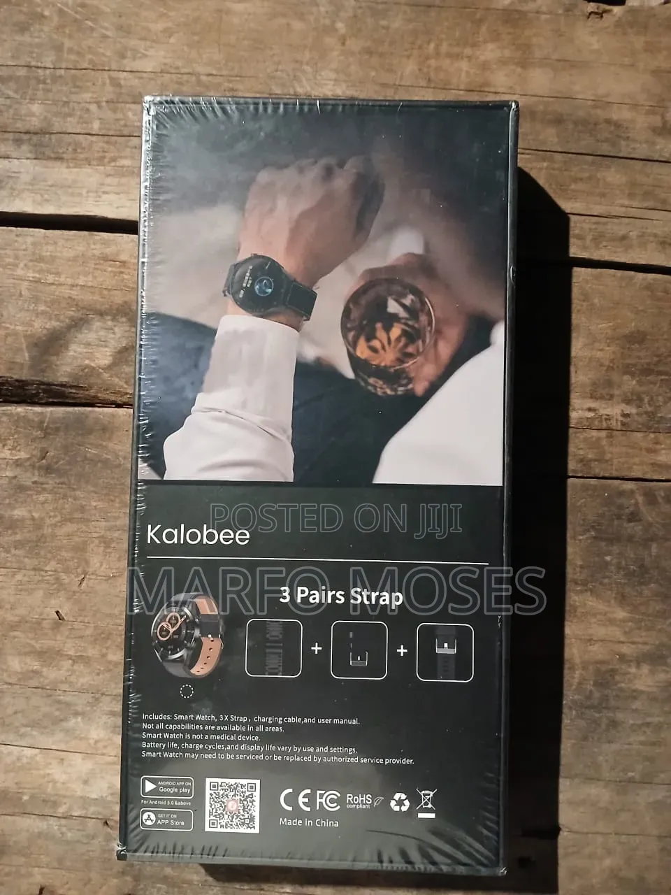 Business Smart Watch , 3 Pairs of Strap