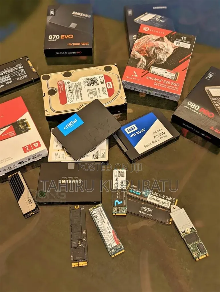 1TB,500Gig, 256Gig ,128Gig
