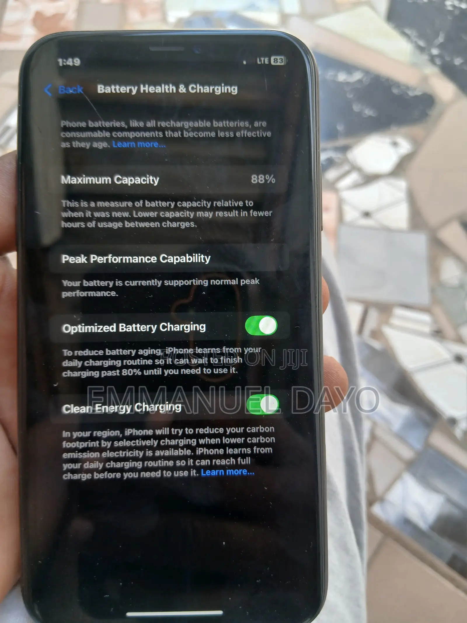 Apple iPhone XR 64 GB Black