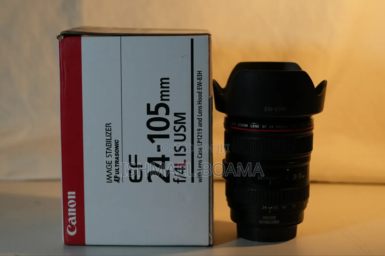 Canon Ef 24 -105mm Is Usm Lens + a Godox TT685II