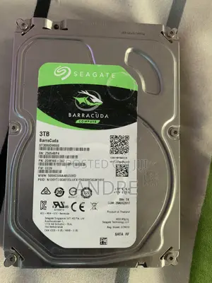 Seagate BarraCuda 3TB Desktop Hard Drive.