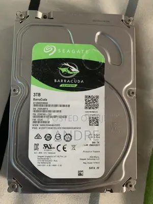 Seagate BarraCuda 3TB Desktop Hard Drive.