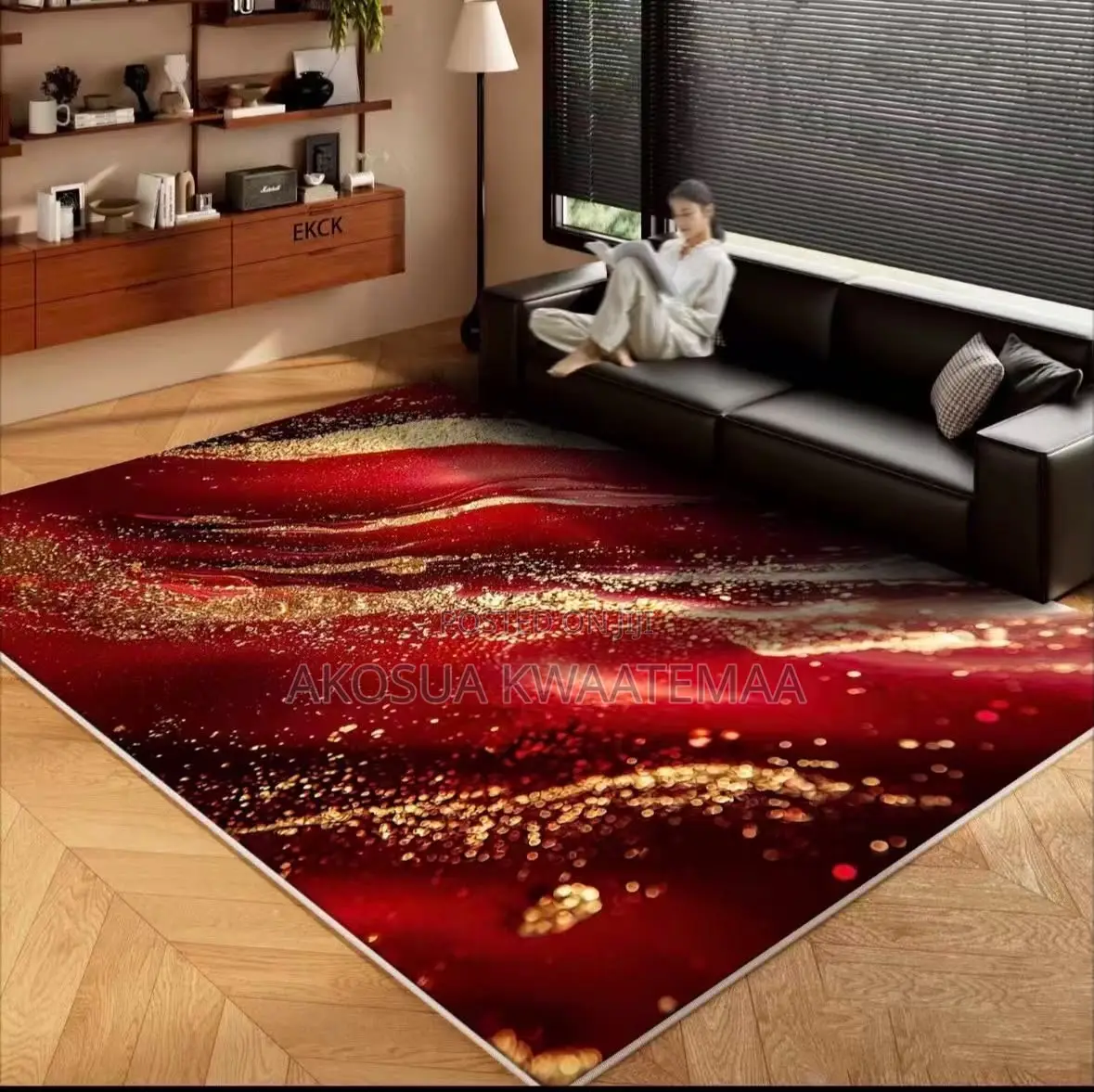 3D Woolen Carpet and Abstract Carpet